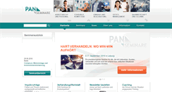 Desktop Screenshot of pan-seminare.de